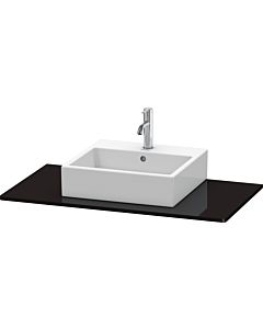 Duravit console XSquare XS060E04040 100x55cm, avec découpe 2000 , noir brillant