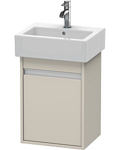 Duravit Ketho Waschtisch-Unterschrank KT6630R9191 40x32x55cm, wandhängend, Tür rechts, Taupe