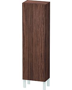 L-Cube Duravit high cabinet LC1168L2121 40x24.3x132cm, door on the left, dark walnut