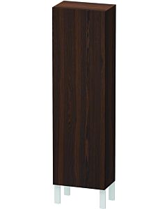 L-Cube Duravit tall cabinet LC1168R6969 40x24.3x132cm, door on the right, brushed walnut