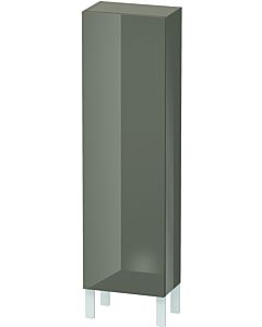 Duravit L-Cube Halbhochschrank LC1168R8989 40x24,3x132cm, Tür rechts, flannel grey hochglanz