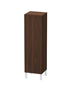 Duravit L-Cube Halbhochschrank LC1178R6969 40x36,3x132cm, Tür rechts, nussbaum gebürstet