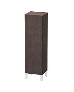 Duravit L-Cube Halbhochschrank LC1178R7272 40x36,3x132cm, Tür rechts, eiche dunkel gebürstet