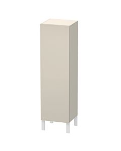 L-Cube Duravit haute LC1178R9191 40x36,3x132cm, porte à droite, taupe mat