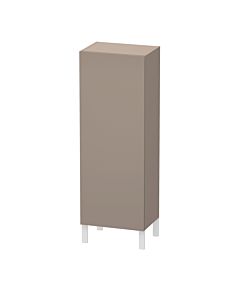 Duravit L-Cube Halbhochschrank LC1179R4343 50x36,3x132cm, Tür rechts, basalt matt