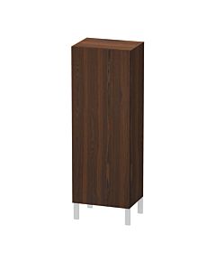 Duravit L-Cube Halbhochschrank LC1179R6969 50x36,3x132cm, Tür rechts, nussbaum gebürstet