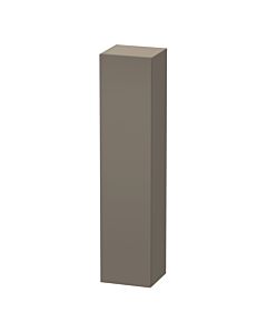 Duravit L-Cube cabinet LC1180R9090 40x36.3x176cm, door on the right, flannel gray silk matt