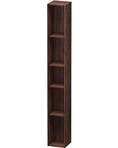 Duravit L-Cube LC120602121 18x18x140cm, 5 compartiments, vertical, noyer foncé