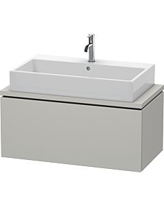 L-Cube Duravit vasque LC580300707 92 x 47,7 cm, gris béton mat, pour console, coulissant 2000