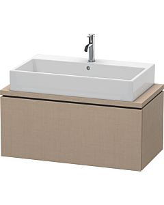 Duravit L-Cube Waschtisch-Unterschrank LC580307575 92 x 47,7 cm, leinen, für Konsole, 1 Auszug