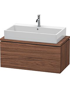 Duravit L-Cube vanity unit LC580802121 92 x 47.7 cm, dark walnut, for console, 2 drawers
