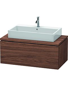 Duravit L-Cube Waschtisch-Unterschrank LC581402121 102 x 54,7 cm, nussbaum dunkel, für Konsole, 1Auszug