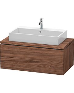Duravit L-Cube vanity unit LC581902121 102 x 54.7 cm, dark walnut, for console, 2 drawers
