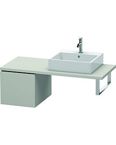 Duravit L-Cube meuble bas LC583100707 42 x 54,7 cm, gris béton mat, pour console, coulissant 2000