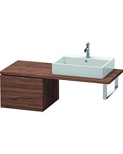 Duravit L-Cube base cabinet LC583202121 52 x 54.7 cm, dark walnut, for console, 2000 pull-out