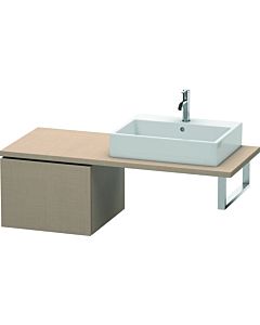 Duravit L-Cube Unterschrank LC583207575 52 x 54,7 cm, leinen, für Konsole, 1 Auszug