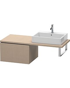 Duravit L-Cube meuble bas LC583307575 62 x 54,7 cm, lin, pour console, 2000 coulissant