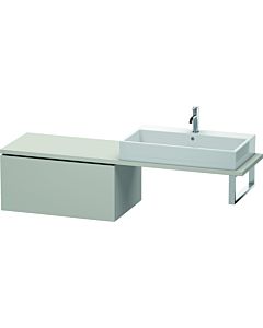 Duravit L-Cube meuble bas LC583400707 82 x 54,7 cm, gris béton mat, pour console, coulissant 2000