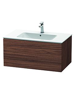 Duravit L-Cube Waschtisch-Unterschrank LC614102121 82 x 48,1 cm, nussbaum dunkel, 1 Auszug, wandhängend