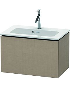Duravit L-Cube vanity unit LC615607575 62 x 39, 2000 cm, linen, 2000 pull-out, wall-hung