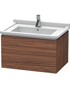 L-Cube Duravit vasque LC616402121 67 x 46,9 cm, 2000 foncé, coulissant match2, suspendu