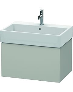 Duravit L-Cube Waschtisch-Unterschrank LC617600707 68,4 x 45,9 cm, betongrau matt, 1 Auszug, wandhängend