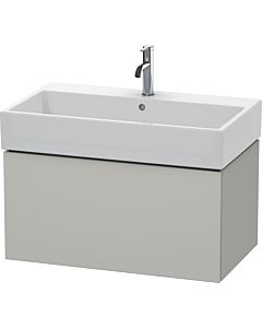 Duravit L-Cube Waschtisch-Unterschrank LC617700707 78,4x 45,9 cm, betongrau matt, 1 Auszug, wandhängend
