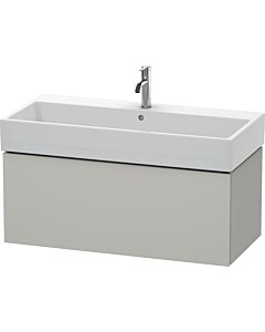 Duravit L-Cube Waschtisch-Unterschrank LC617800707 98,4x 45,9 cm, betongrau matt, 1 Auszug, wandhängend