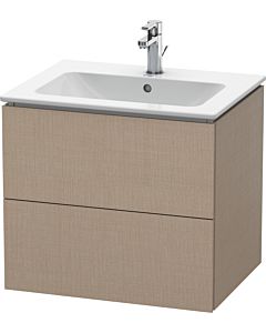 Duravit L-Cube vanity unit LC624007575 62 x 48, 2000 cm, linen, 2 drawers, wall-hung