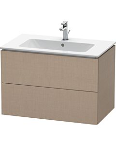 Duravit L-Cube vanity unit LC624107575 82 x 48, 2000 cm, linen, 2 drawers, wall-hung