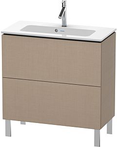 Duravit L-Cube vanity unit LC667407575 82 x 39, 2000 cm, linen, 2 pull-outs, standing