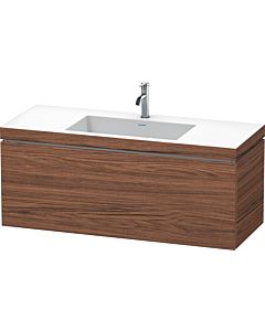 Duravit L-Cube vanity unit LC6919O2121 120 x 48 cm, 2000 tap hole, dark 2000 , match2 pull-out