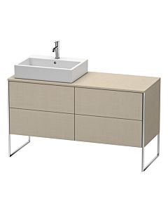 Duravit XSquare Duravit XSquare XS4923L7575 1400x538x548mm, 4 drawers, left, Leinen