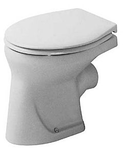 Duravit Duraplus Stand Flachspül WC 0106090000 weiss, Abgang waagerecht, für Kinder, Bambi