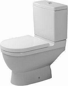 Duravit Starck 3 Stand Tiefspül WC 01260100001 weiss, wondergliss, Abgang innen senkrecht