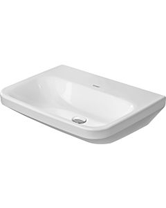 Duravit DuraStyle Med Waschtisch 2324600070 60 x 44 cm, weiss, ohne Überlauf, ohne Hahnloch