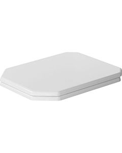 Duravit Serie 1930 WC-Sitz 0064890000 Scharniere chrom, weiss, mit Absenkautomatik