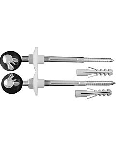 Duravit Befestigung 0065001000 verchromt, für Wand-WC und Wand-Bidet