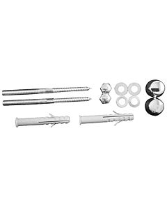 Duravit Befestigung 0067131000 Abdeckkappen chrom, für Urinale