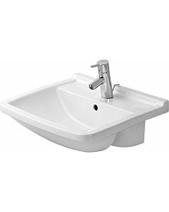 Duravit Starck 3 Halbeinbauwaschtisch 03105500001 55 x 46 cm, weiss, wondergliss