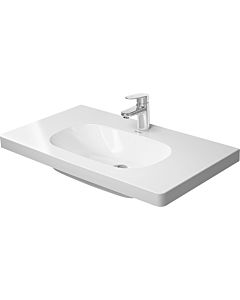 Duravit D-Code Möbelwaschtisch  03528500002 ohne Überlauf, weiss, 85 x 48 cm