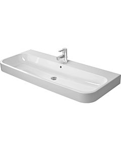 Duravit Happy D.2 Möbel Waschtisch 2318120026 1200 mm, 2 Hahnlöcher, geschliffen, weiss
