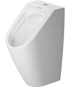 Duravit ME by Starck Urinal 28153000001 weiss, wondergliss, Zulauf von oben, rimless