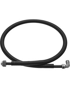 Duravit Anschlussschlauch 790166000000000 150 cm, für Ab- und Überlaufgarnituren mit Bodenzulauf