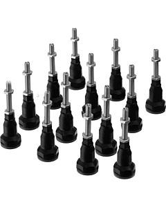 Duravit Duschwannenfuß 790173000000000  höhenverstellbar 15-20 cm,für erhöhten Bodenaufbau