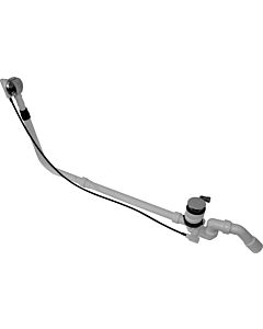 Duravit Ab- und Überlaufgarnitur 791230000001000 mit Bodenzulauf, lange Ausführung, chrom