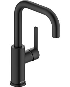 Duravit Balcoon mitigeur lavabo BA1100002046 FreshStart et MinusFlow, sans tige de traction garniture de vidange , noir mat