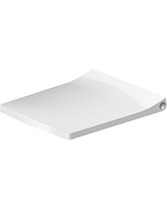 Duravit Design Classics WC-Sitz Viu 0021290000 mit Absenkautomatik, Scharniere Edelstahl, abnehmbar, weiß