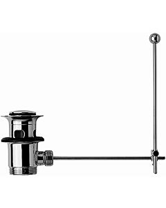 Duravit ME by Starck Kniehebelventil 0050511000 chrom, Betätigung senkrecht