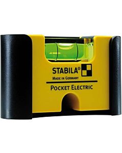 STABILA Mini -spirit level Pocket Electric 18115 7cm with belt clip